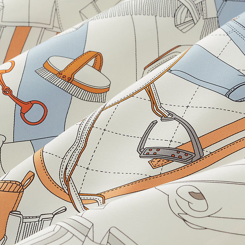 HERMES 最新作 お洒落スカーフ カレ70 シルク Pele-Mele Sellier Pele-Mele Sellier scarf 70 | Hermès USA